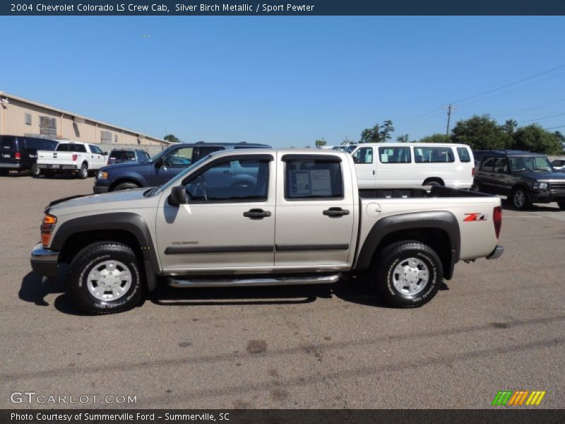  2004 Colorado LS Crew Cab Silver Birch Metallic