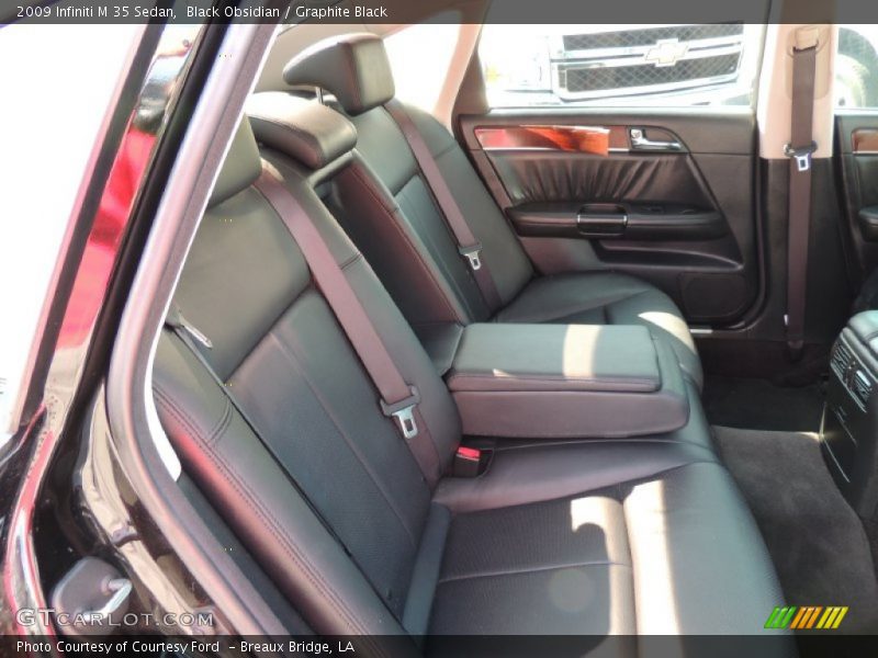 Black Obsidian / Graphite Black 2009 Infiniti M 35 Sedan