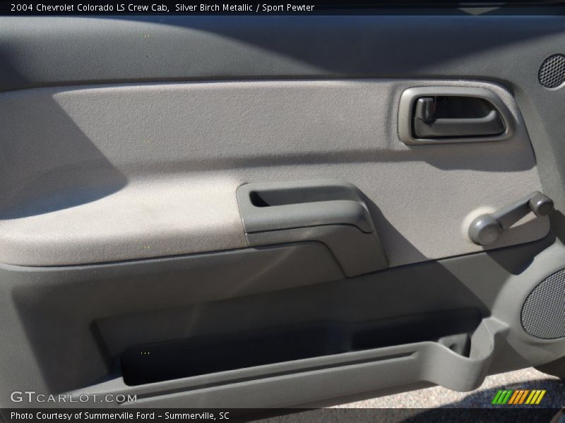 Silver Birch Metallic / Sport Pewter 2004 Chevrolet Colorado LS Crew Cab