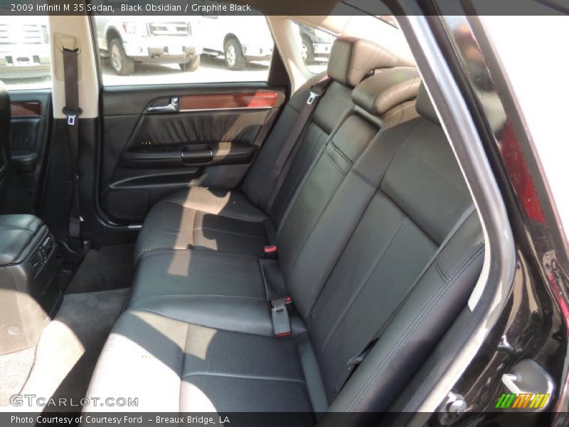 Black Obsidian / Graphite Black 2009 Infiniti M 35 Sedan