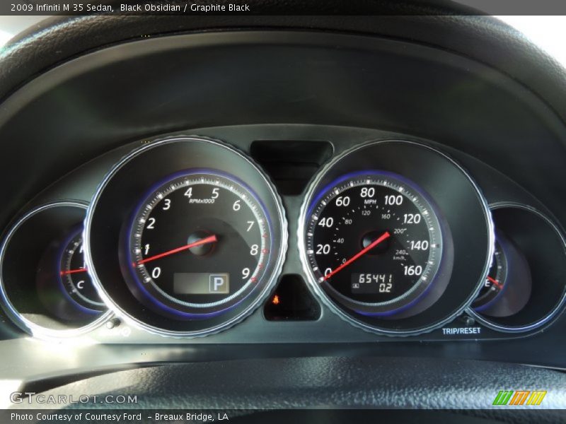 Black Obsidian / Graphite Black 2009 Infiniti M 35 Sedan