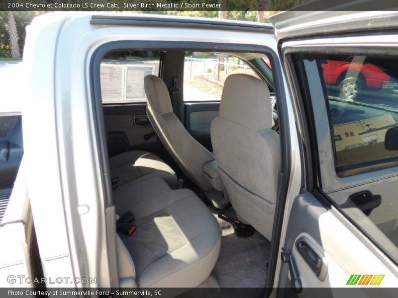 Silver Birch Metallic / Sport Pewter 2004 Chevrolet Colorado LS Crew Cab