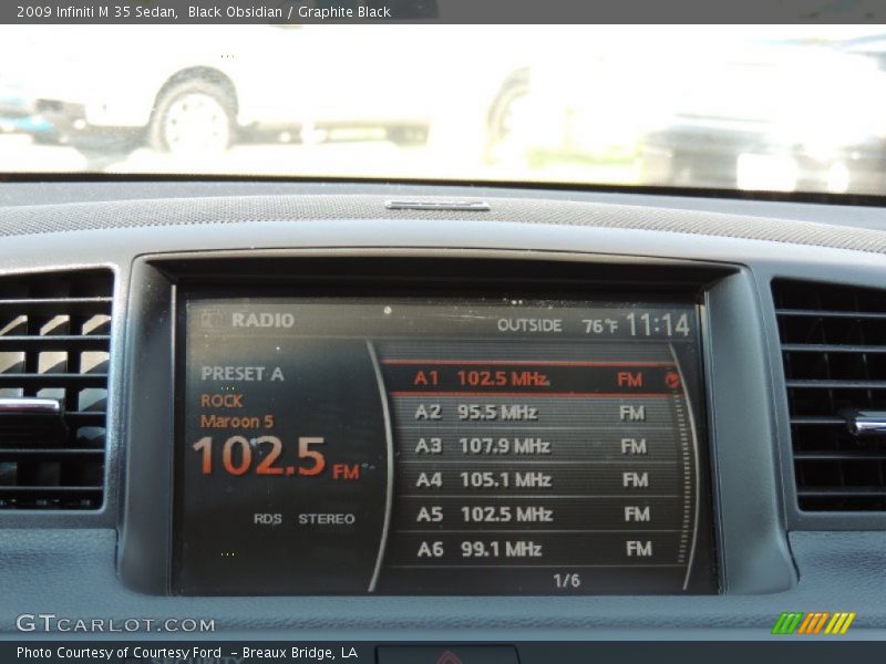 Black Obsidian / Graphite Black 2009 Infiniti M 35 Sedan