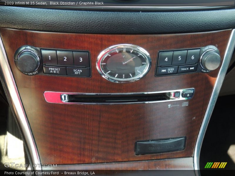 Black Obsidian / Graphite Black 2009 Infiniti M 35 Sedan