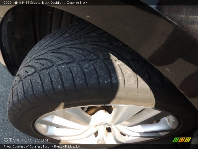 Black Obsidian / Graphite Black 2009 Infiniti M 35 Sedan