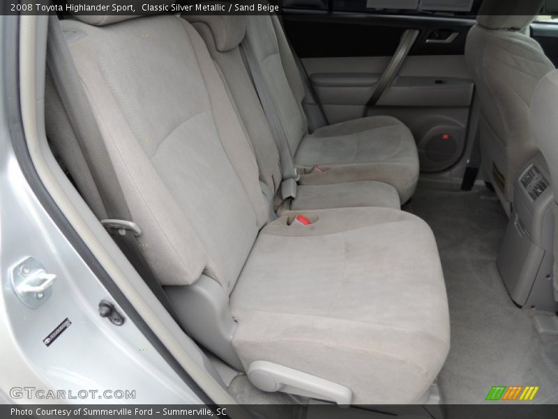 Classic Silver Metallic / Sand Beige 2008 Toyota Highlander Sport
