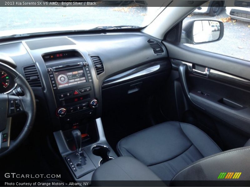 Bright Silver / Black 2013 Kia Sorento SX V6 AWD