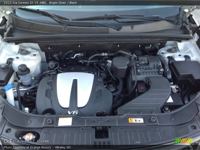  2013 Sorento SX V6 AWD Engine - 3.5 Liter DOHC 24-Valve Dual CVVT V6