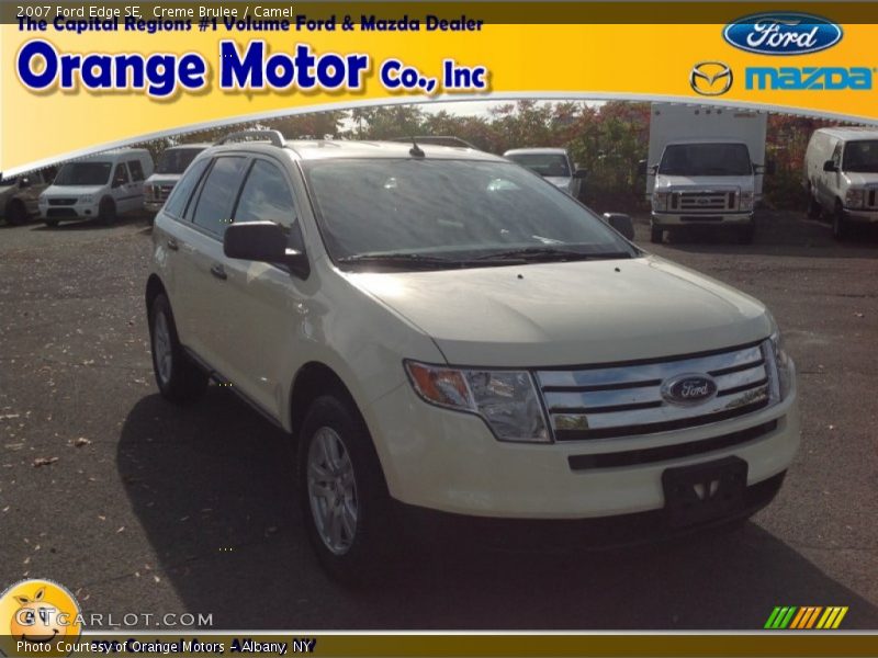 Creme Brulee / Camel 2007 Ford Edge SE
