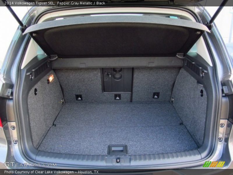 Pepper Gray Metallic / Black 2014 Volkswagen Tiguan SEL