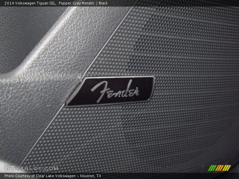 Pepper Gray Metallic / Black 2014 Volkswagen Tiguan SEL