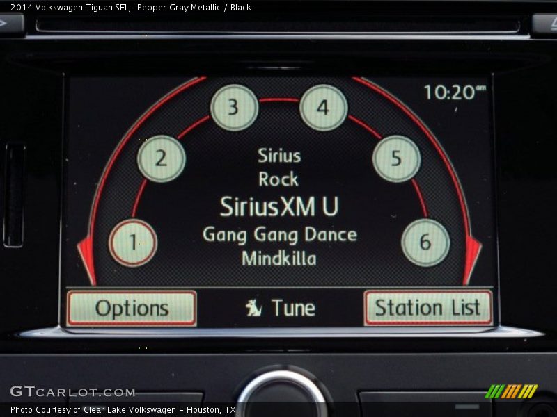 Pepper Gray Metallic / Black 2014 Volkswagen Tiguan SEL
