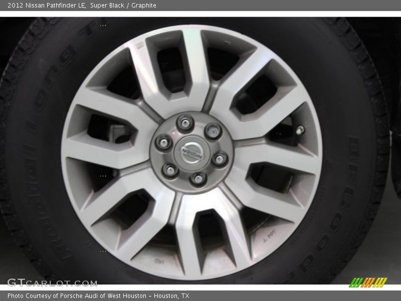 Super Black / Graphite 2012 Nissan Pathfinder LE