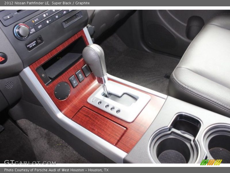Super Black / Graphite 2012 Nissan Pathfinder LE