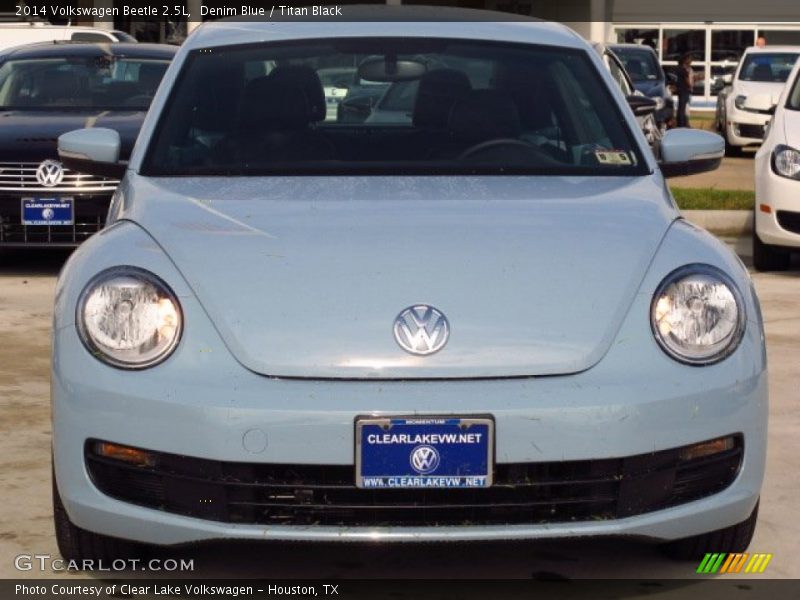 Denim Blue / Titan Black 2014 Volkswagen Beetle 2.5L