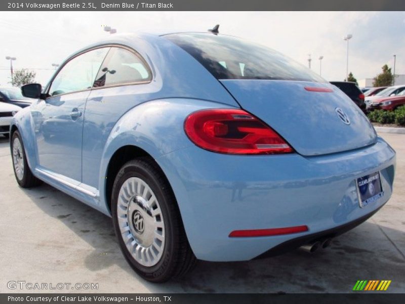Denim Blue / Titan Black 2014 Volkswagen Beetle 2.5L