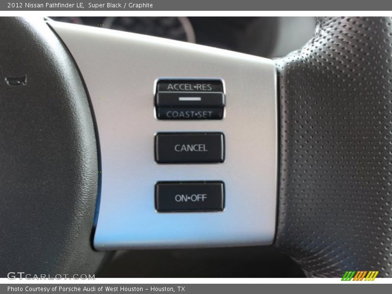 Super Black / Graphite 2012 Nissan Pathfinder LE