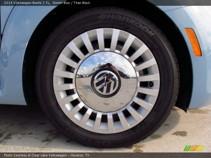 Denim Blue / Titan Black 2014 Volkswagen Beetle 2.5L