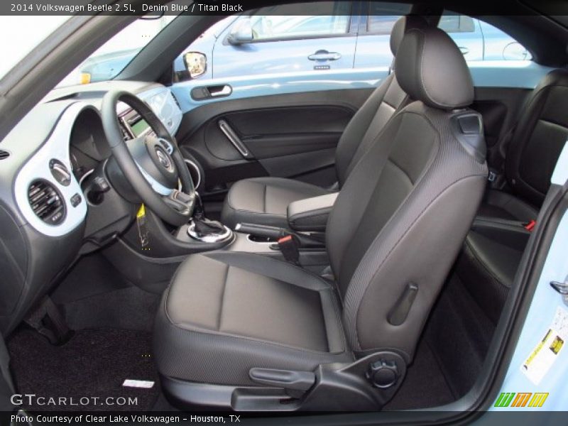Denim Blue / Titan Black 2014 Volkswagen Beetle 2.5L