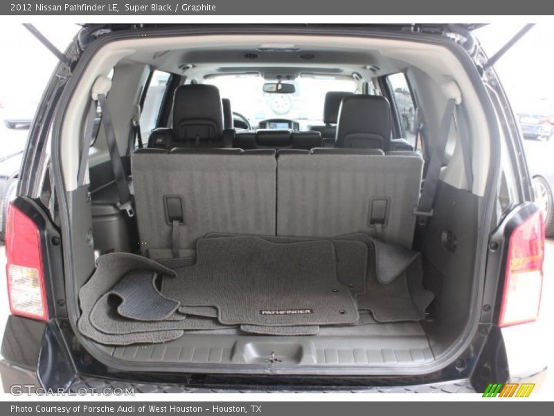 Super Black / Graphite 2012 Nissan Pathfinder LE