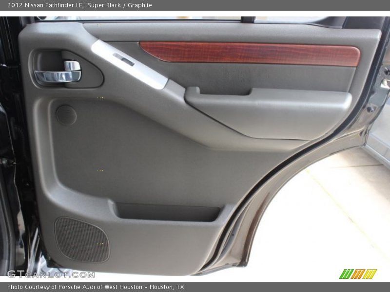 Super Black / Graphite 2012 Nissan Pathfinder LE