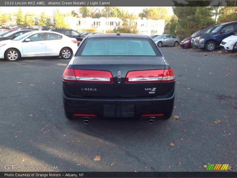 Atlantis Green Metallic / Light Camel 2010 Lincoln MKZ AWD