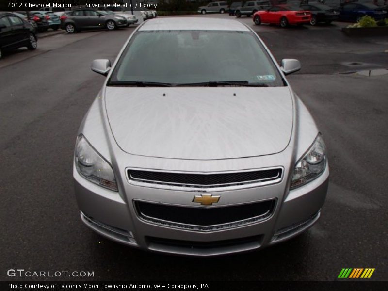Silver Ice Metallic / Ebony 2012 Chevrolet Malibu LT