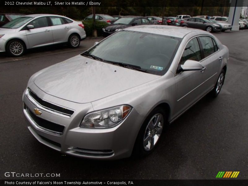 Silver Ice Metallic / Ebony 2012 Chevrolet Malibu LT