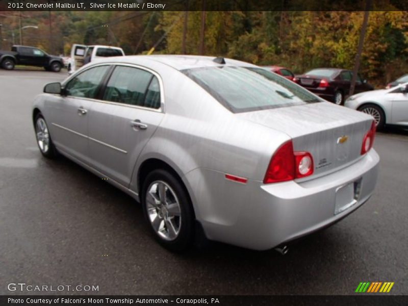Silver Ice Metallic / Ebony 2012 Chevrolet Malibu LT