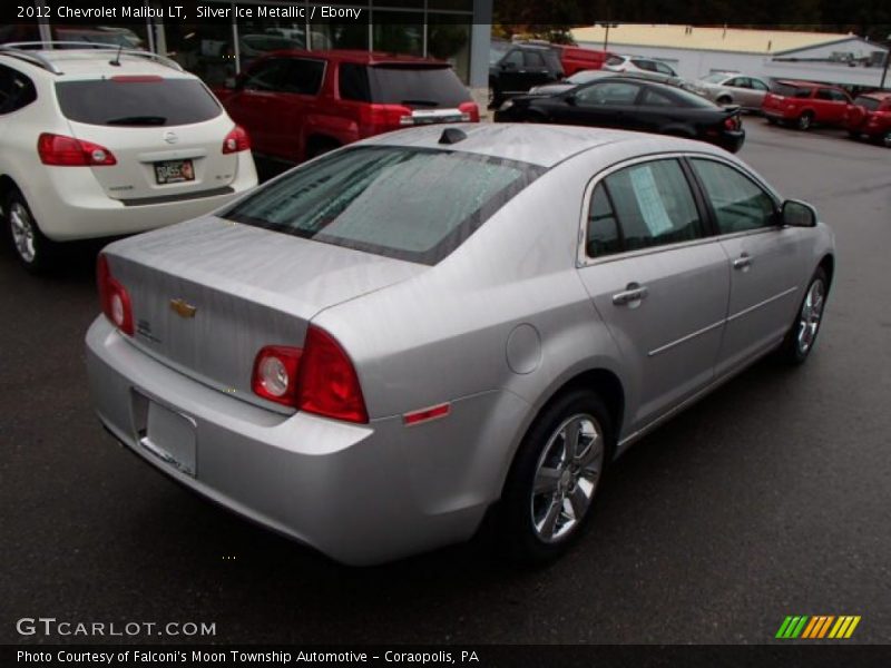 Silver Ice Metallic / Ebony 2012 Chevrolet Malibu LT