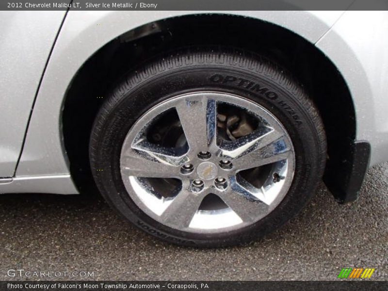 Silver Ice Metallic / Ebony 2012 Chevrolet Malibu LT