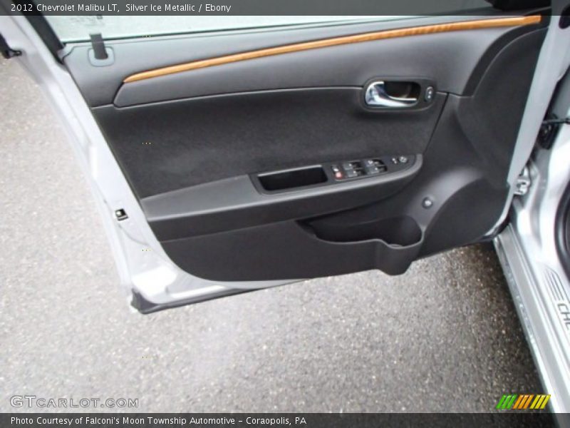 Silver Ice Metallic / Ebony 2012 Chevrolet Malibu LT