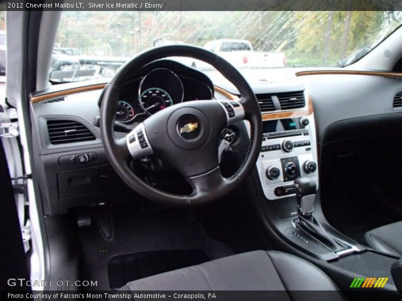 Silver Ice Metallic / Ebony 2012 Chevrolet Malibu LT