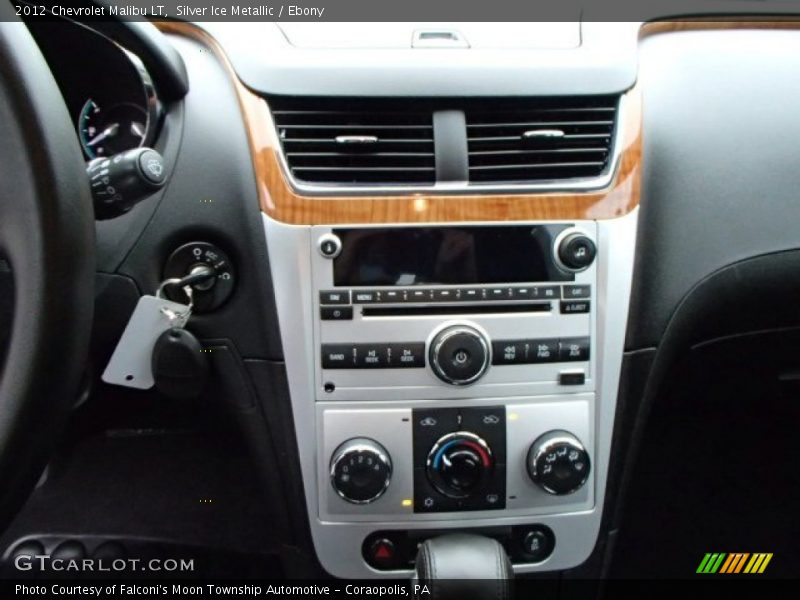Silver Ice Metallic / Ebony 2012 Chevrolet Malibu LT