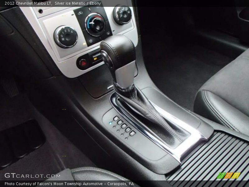 Silver Ice Metallic / Ebony 2012 Chevrolet Malibu LT