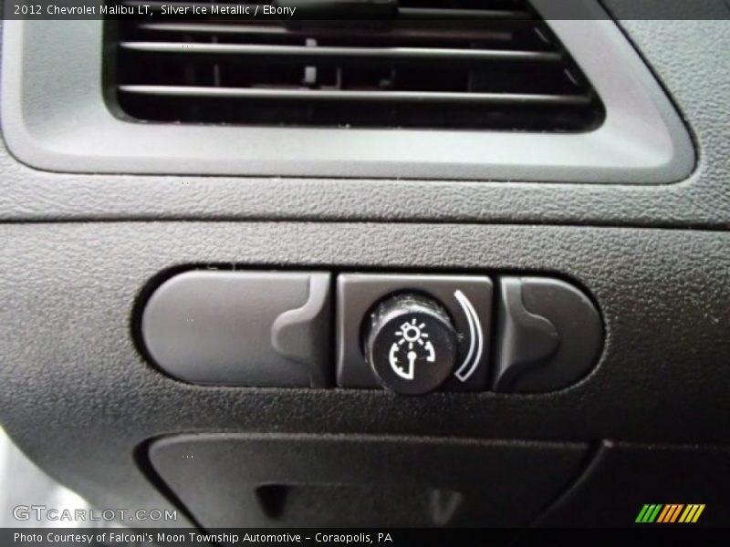 Silver Ice Metallic / Ebony 2012 Chevrolet Malibu LT