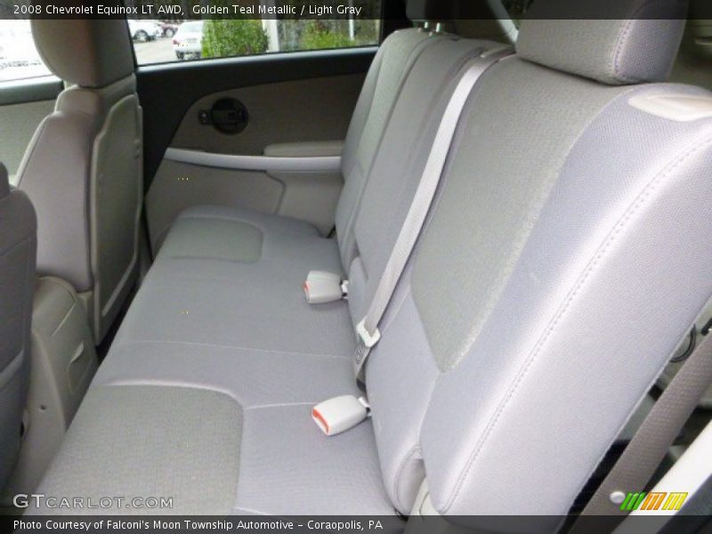 Golden Teal Metallic / Light Gray 2008 Chevrolet Equinox LT AWD