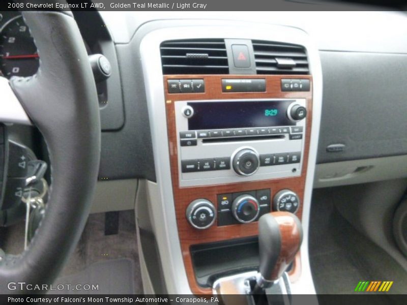 Golden Teal Metallic / Light Gray 2008 Chevrolet Equinox LT AWD