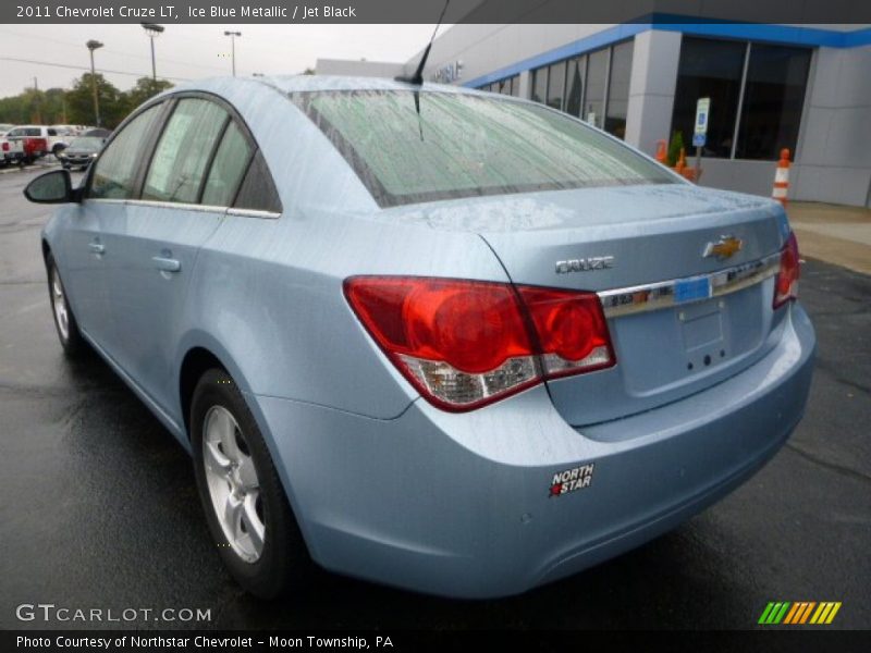 Ice Blue Metallic / Jet Black 2011 Chevrolet Cruze LT