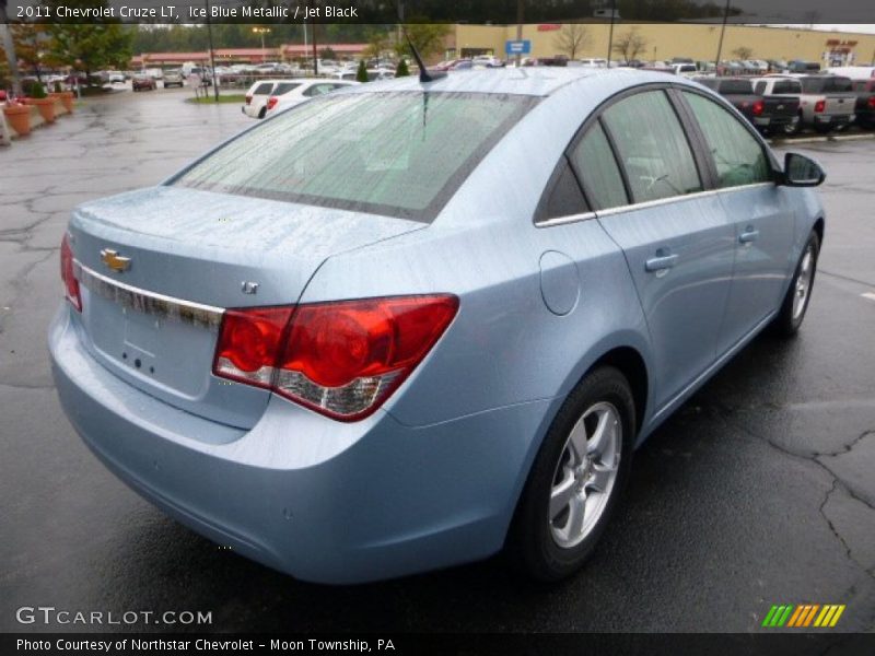 Ice Blue Metallic / Jet Black 2011 Chevrolet Cruze LT