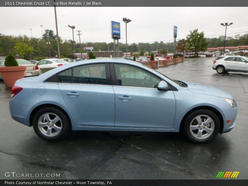 Ice Blue Metallic / Jet Black 2011 Chevrolet Cruze LT