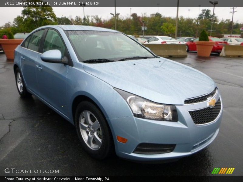 Ice Blue Metallic / Jet Black 2011 Chevrolet Cruze LT