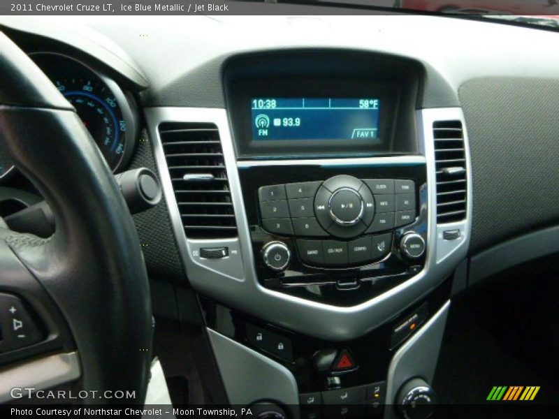 Ice Blue Metallic / Jet Black 2011 Chevrolet Cruze LT