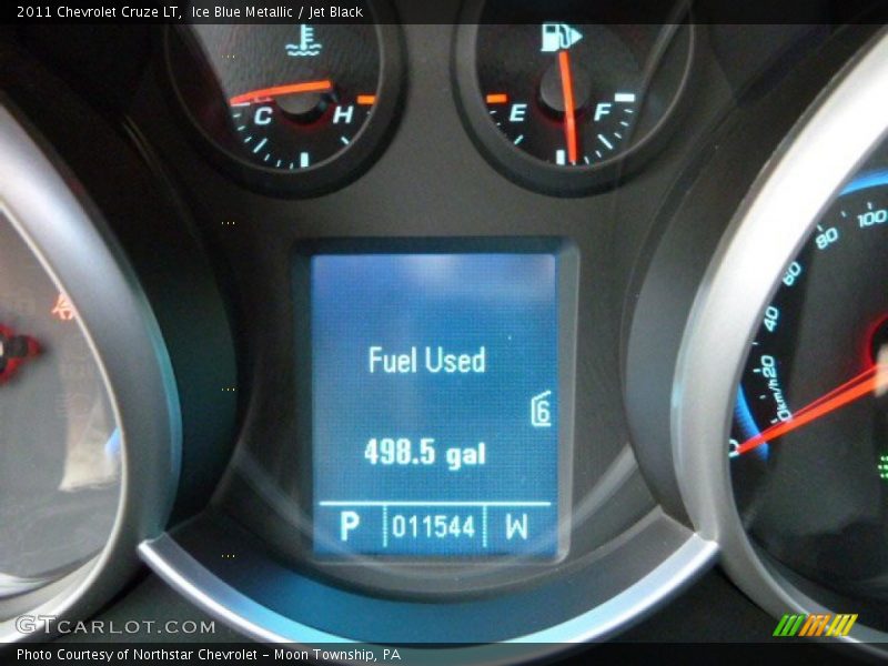 Ice Blue Metallic / Jet Black 2011 Chevrolet Cruze LT