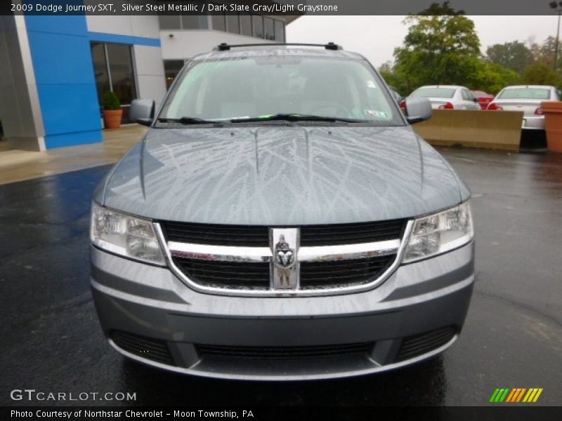 Silver Steel Metallic / Dark Slate Gray/Light Graystone 2009 Dodge Journey SXT