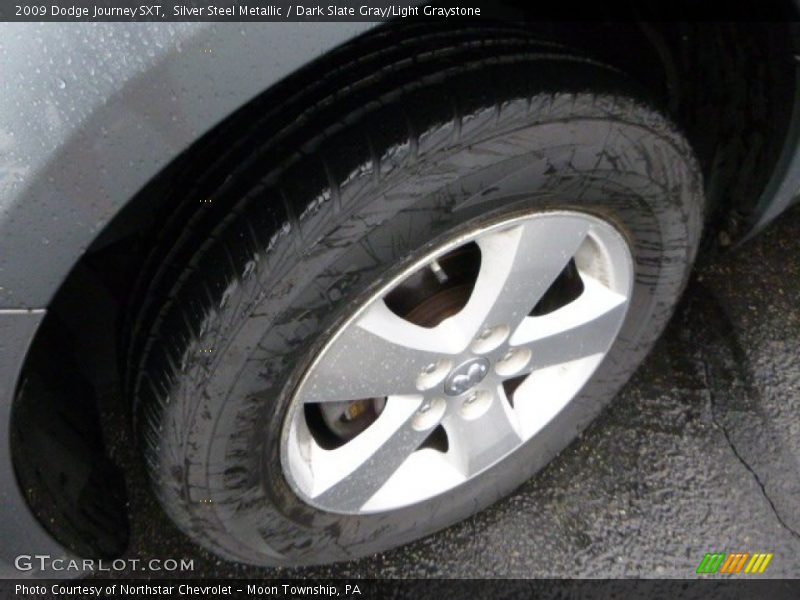 Silver Steel Metallic / Dark Slate Gray/Light Graystone 2009 Dodge Journey SXT