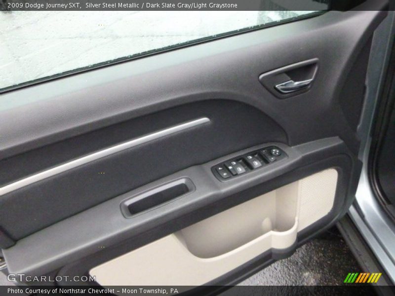 Silver Steel Metallic / Dark Slate Gray/Light Graystone 2009 Dodge Journey SXT