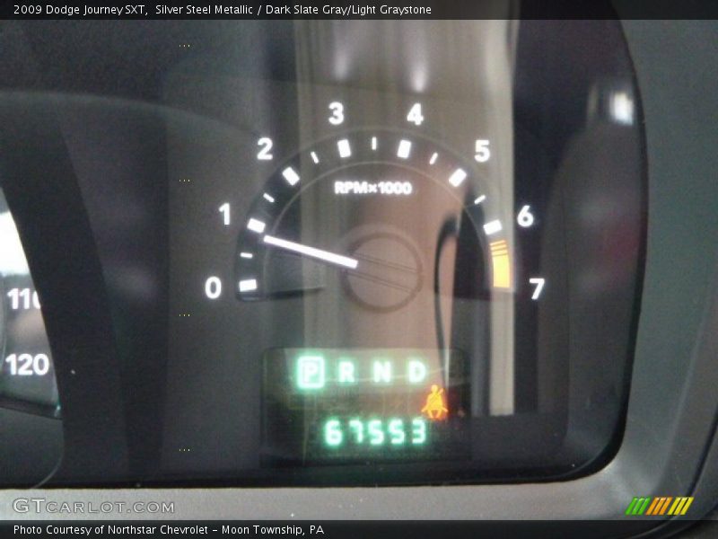 Silver Steel Metallic / Dark Slate Gray/Light Graystone 2009 Dodge Journey SXT