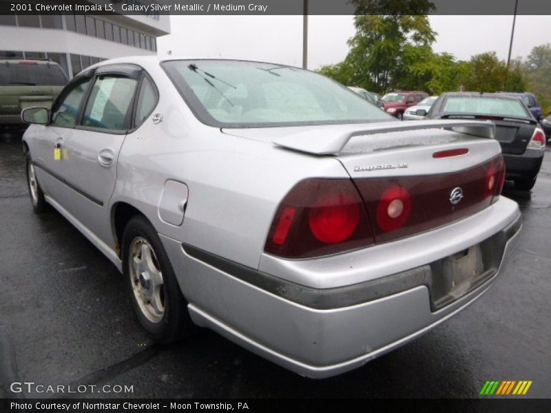 Galaxy Silver Metallic / Medium Gray 2001 Chevrolet Impala LS