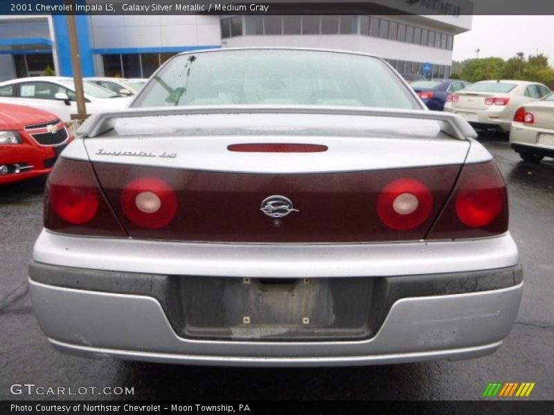 Galaxy Silver Metallic / Medium Gray 2001 Chevrolet Impala LS